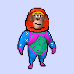 Pixel Radioactive Ape #756