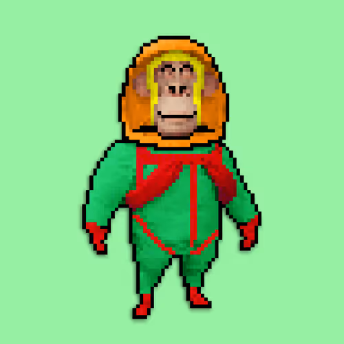 Pixel Radioactive Apes