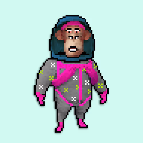 Pixel Radioactive Apes