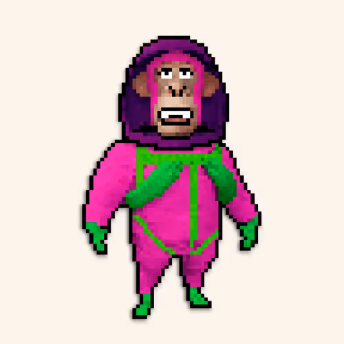 Pixel Radioactive Apes
