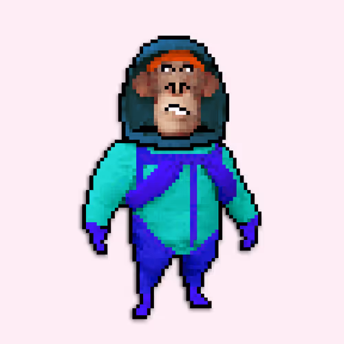 Pixel Radioactive Apes