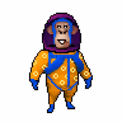 Pixel Radioactive Ape #224