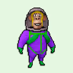 Pixel Radioactive Ape #212
