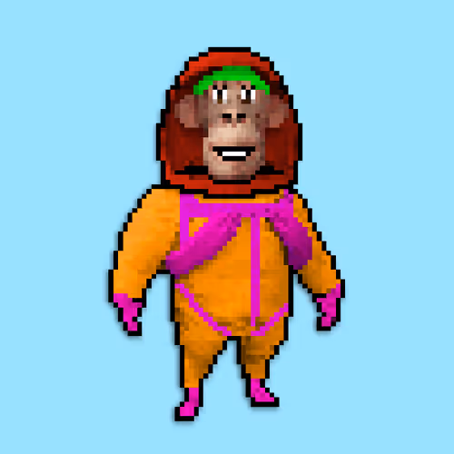 Pixel Radioactive Apes