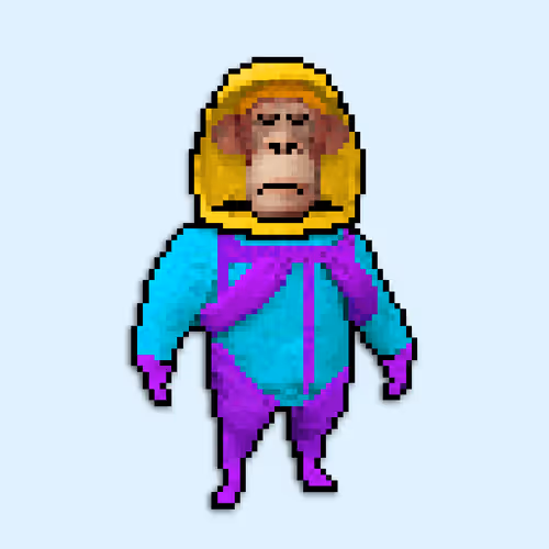 Pixel Radioactive Apes