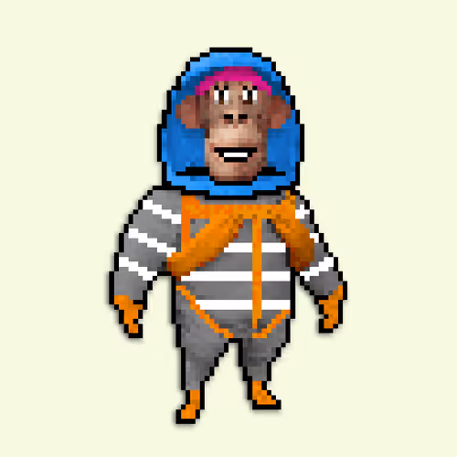 Pixel Radioactive Apes