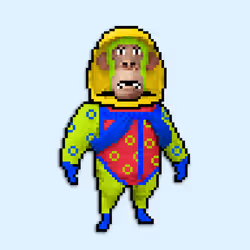 Pixel Radioactive Ape #227