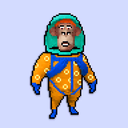 Pixel Radioactive Apes