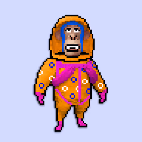 Pixel Radioactive Apes
