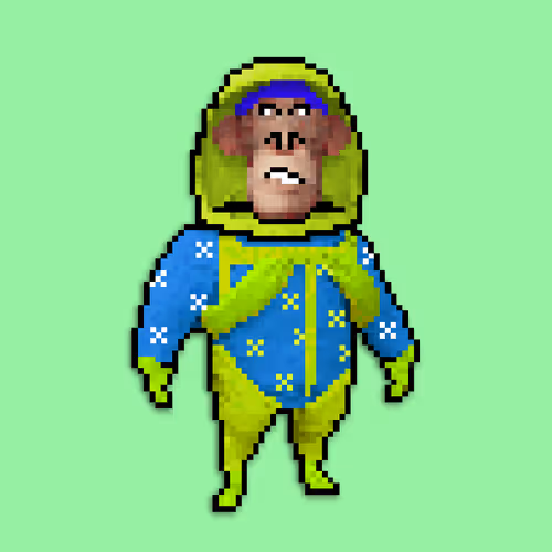 Pixel Radioactive Apes