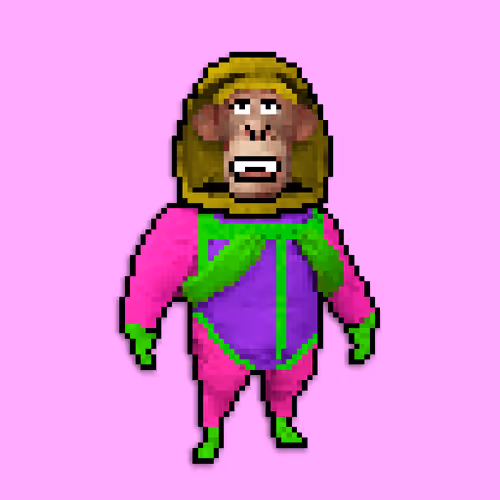 Pixel Radioactive Apes