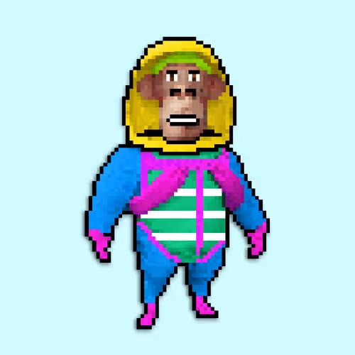 Pixel Radioactive Apes