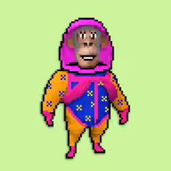 Pixel Radioactive Ape #37