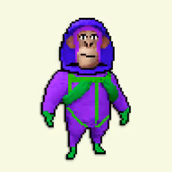 Pixel Radioactive Ape #1117