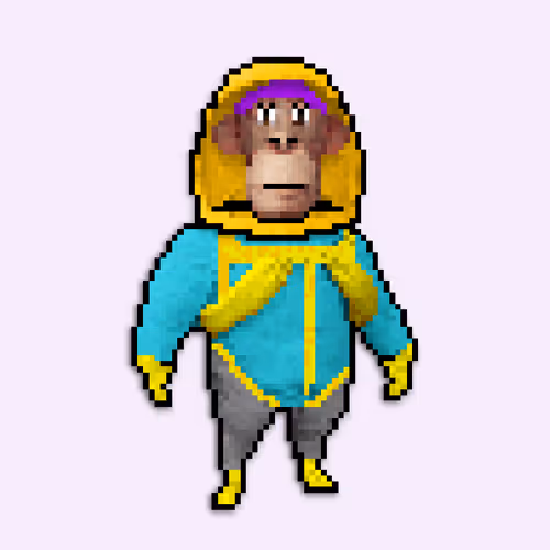 Pixel Radioactive Apes