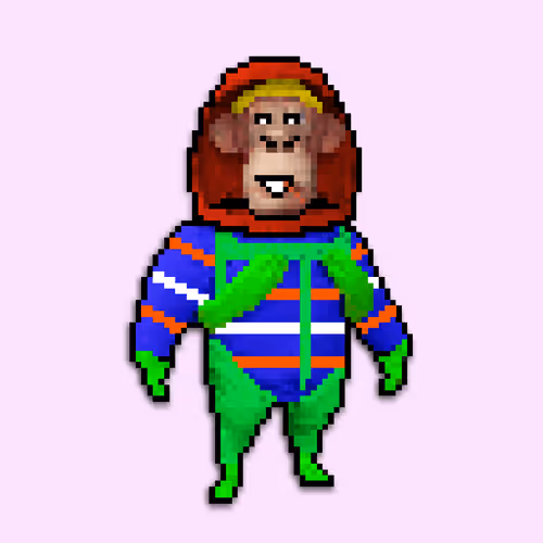 Pixel Radioactive Apes