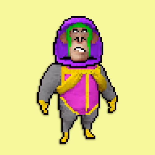 Pixel Radioactive Apes