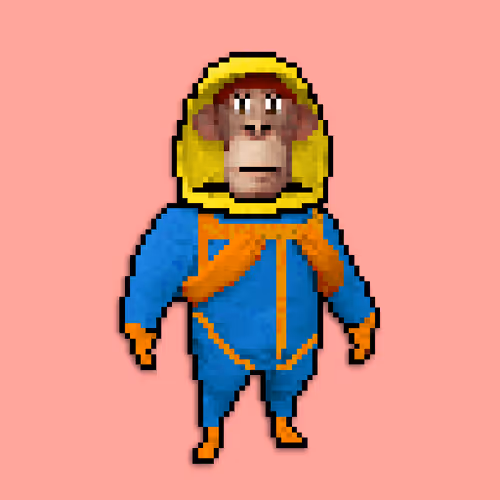 Pixel Radioactive Apes