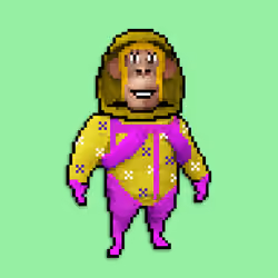 Pixel Radioactive Ape #438