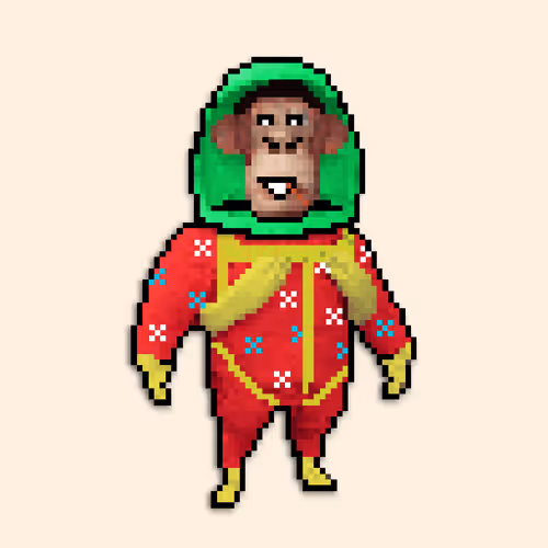 Pixel Radioactive Apes