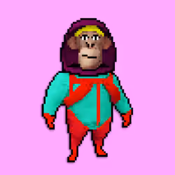 Pixel Radioactive Ape #1132