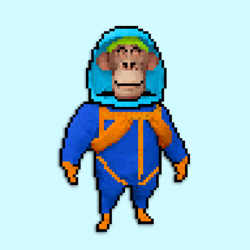 Pixel Radioactive Apes