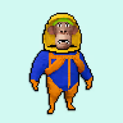 Pixel Radioactive Ape #1060