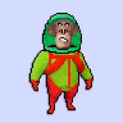 Pixel Radioactive Ape #161