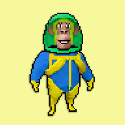 Pixel Radioactive Ape #875