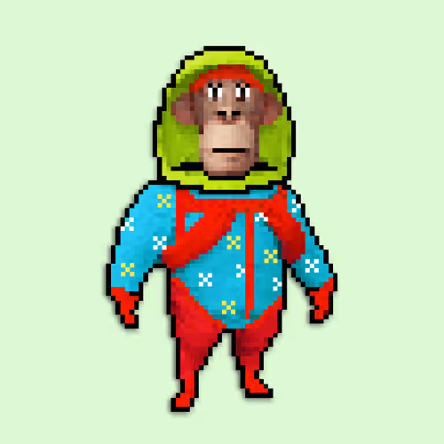 Pixel Radioactive Apes