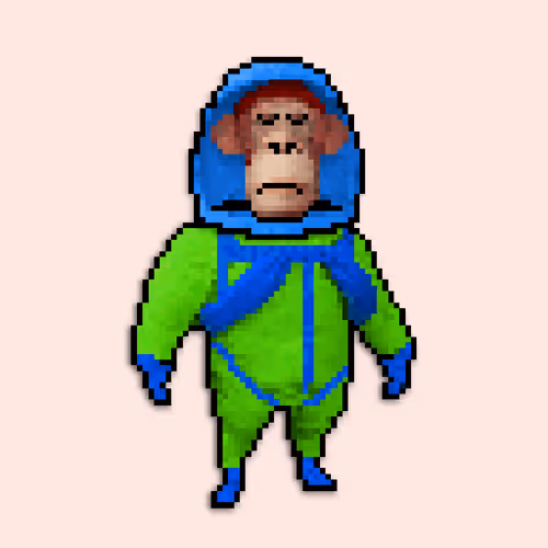 Pixel Radioactive Apes