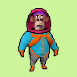 Pixel Radioactive Ape #1021