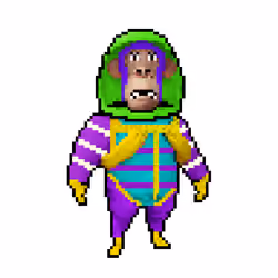 Pixel Radioactive Ape #1170