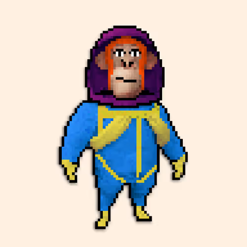 Pixel Radioactive Apes