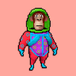 Pixel Radioactive Ape #1016