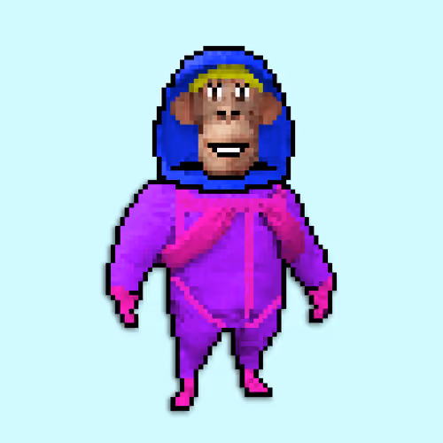 Pixel Radioactive Ape #34