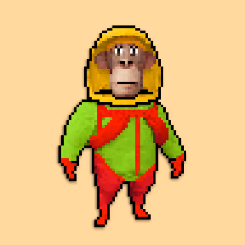 Pixel Radioactive Apes