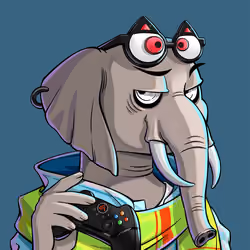 Elephas Maximus Linnaeus #00287