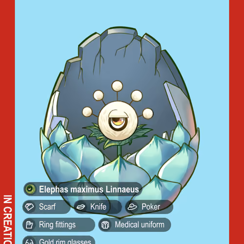 Elephas Maximus Linnaeus #00360
