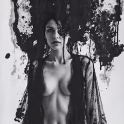 LACE GIRL - Recursive Loop Painting