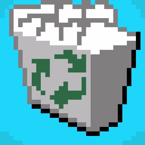 Retro Recycle Bin