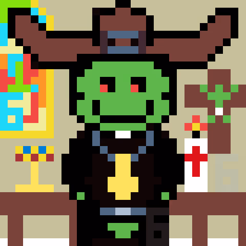 Exhibitionist Alien Cowboy #04
