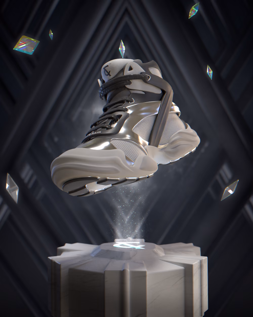 TITAN WHITE SILVER #057/100
