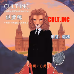 CULT INCORPORATED BADGE 585