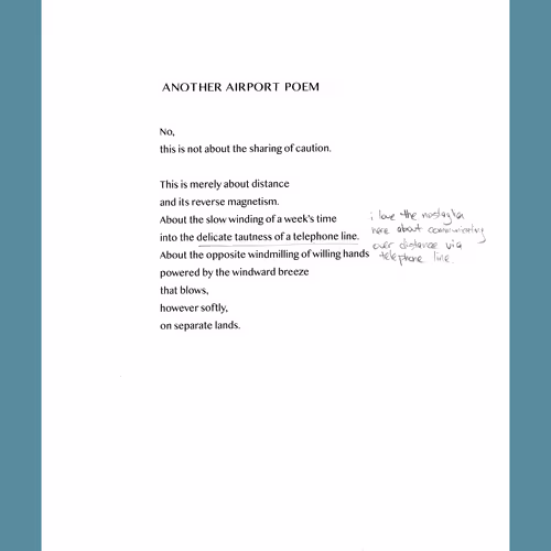 Fifty Ways Of Looking At A Poem