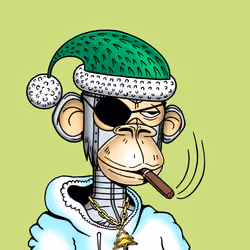 Santa Apes #00032