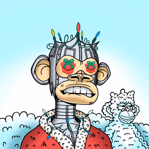 Santa Apes #00045
