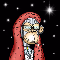 Santa Apes #00173