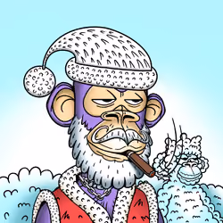 Santa Apes #00115