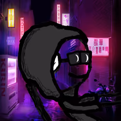 cyberpunk mfers #1064